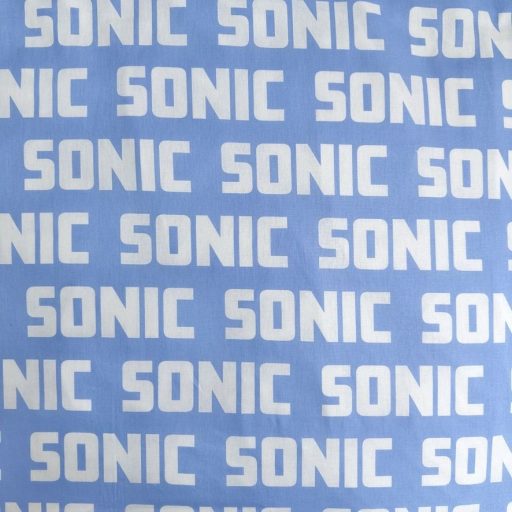 Sonic gyerek fiú nagyméretű ágynemű huzat