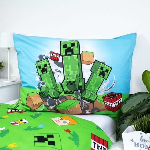 Minecraft gyerek nagyméretű ágynemű huzat