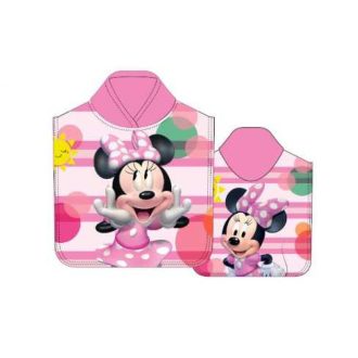 Minnie lány gyerek pamut poncsó