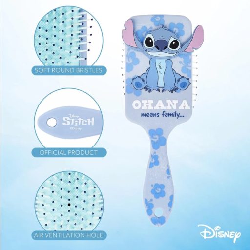 Stitch gyerek hajfésű 3D mintával 
