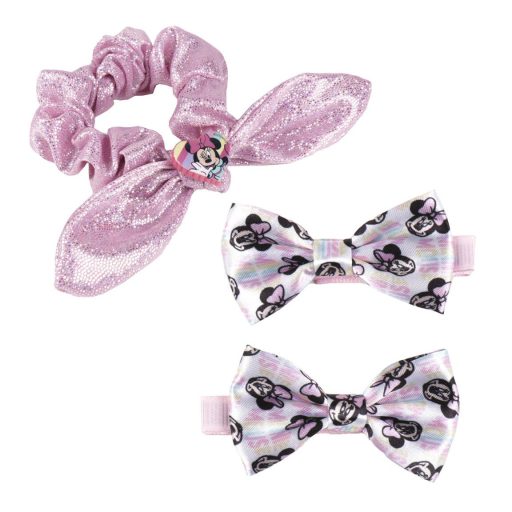 Minnie gyerek kislány hajcsat és hajgumi szett