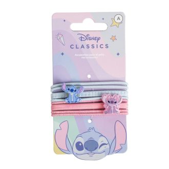 Stitch gyerek kislány hajgumi 4db-os