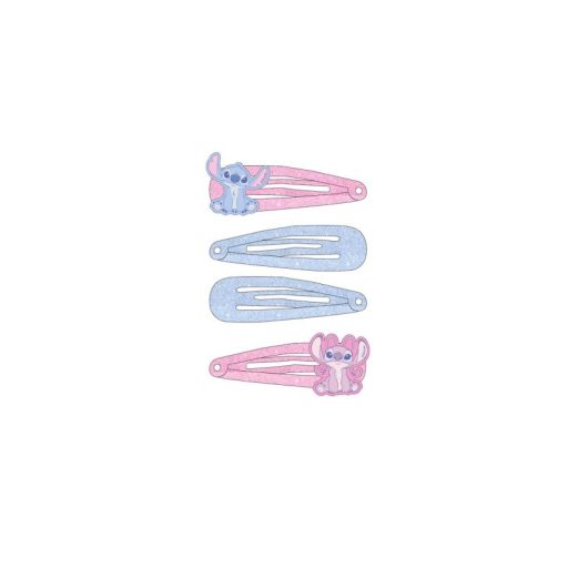 Stitch gyerek lány hajcsat 4db-os