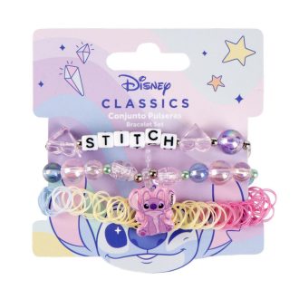 Stitch gyerek lány karkötő szett 3db-os