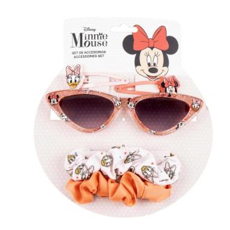 Minnie gyerek lány napszemüveg hajkiegészítőkkel 