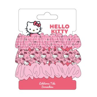 Hello Kitty lány puha hajgumi szett