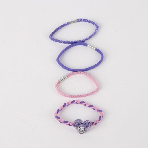 Kuromi gyerek hajkiegészítő szett nesszeszerrel