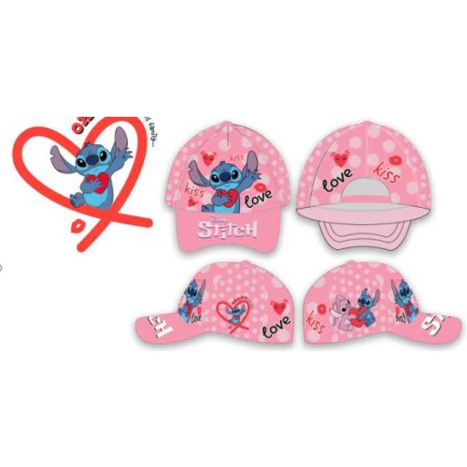 Stitch gyerek lány baseball sapka
