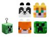 Minecraft gyerek kulcstartó plüssel 8cm