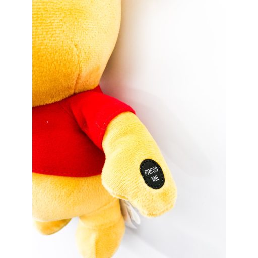 Micimackó gyerek plüss játék beszélő kiegészítővel 27cm