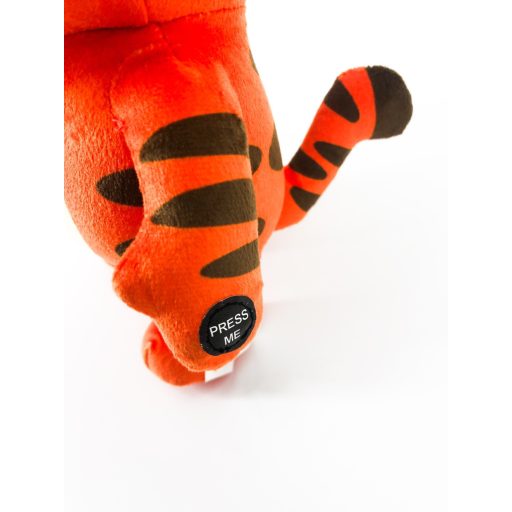 Tigris gyerek plüss beszélő kiegészítővel 27 cm 
