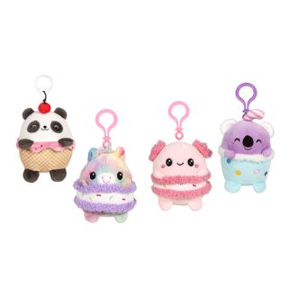 Kawaii Yummines gyerek kulcstartó plüss figurával 12 cm