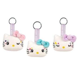 Hello Kitty gyerek kulcstartó plüss figurával 7 cm