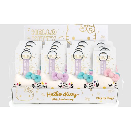 Hello Kitty gyerek kulcstartó plüss figurával 7 cm