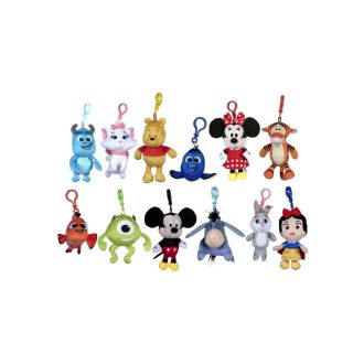   Disney kollekció - gyerek kulcstartó plüss figutával 12cm