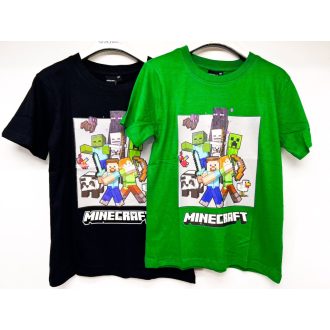 Minecraft gyerek kisfiú rövid ujjú póló