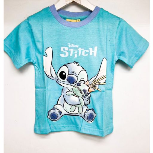 Stitch gyerek fiú rövid ujjú póló