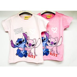 Stitch gyerek lány rövid ujjú