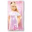 Barbie gyerek lány törölköző