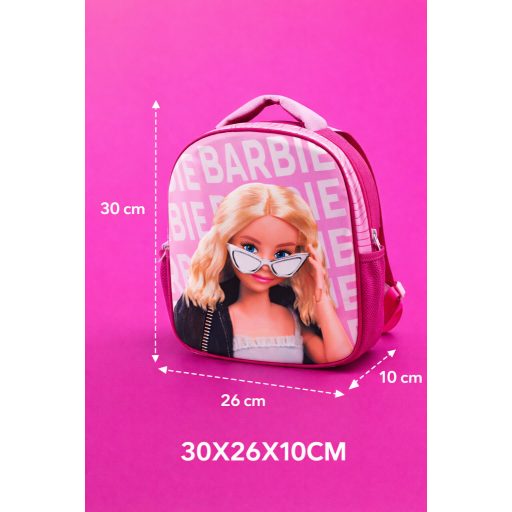 Barbie gyerek lány 3D-s hátizsák