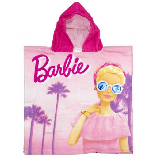 Barbie girl cotton poncho