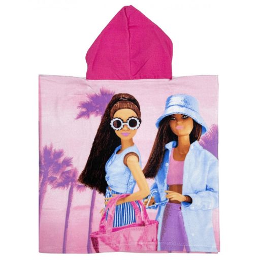 Barbie girl cotton poncho