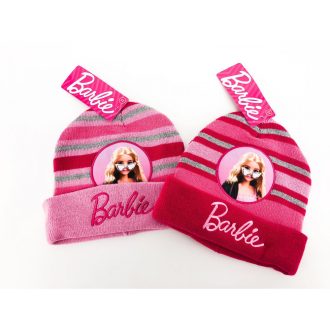 Barbie gyerek lány kötött sapka 