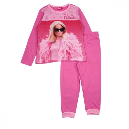 Barbie gyerek lány hosszú ujjú pizsama