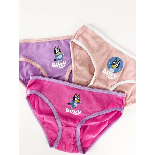 Bluey gyerek kislány alsóruha 3db/box