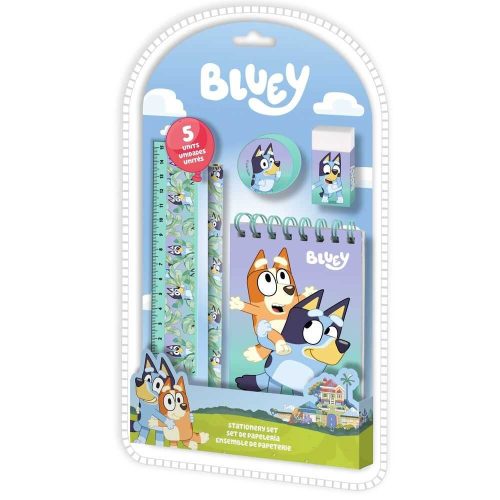 Bluey gyerek írószer szett 5db-os 