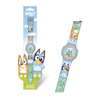 Bluey babaháza gyerek lány digitális karóra