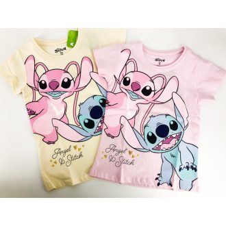 Stitch gyerek lány rövid ujjú póló
