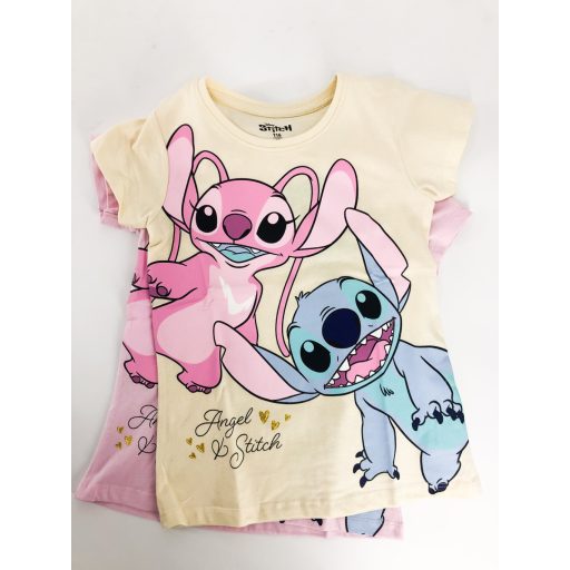Stitch gyerek lány rövid ujjú póló