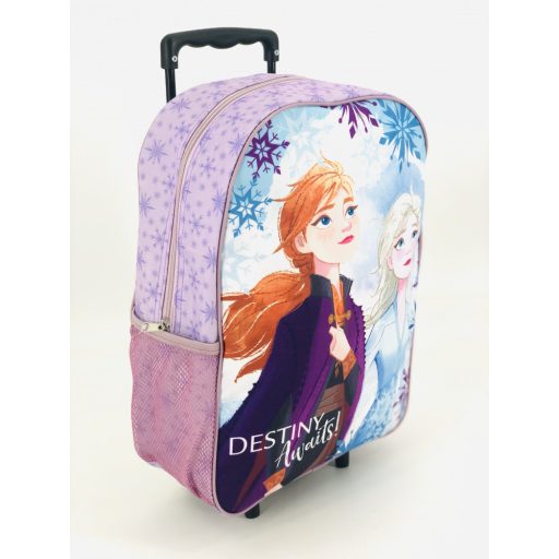 Frozen Anna and Elsa kids girls suitcase backpack with wheels