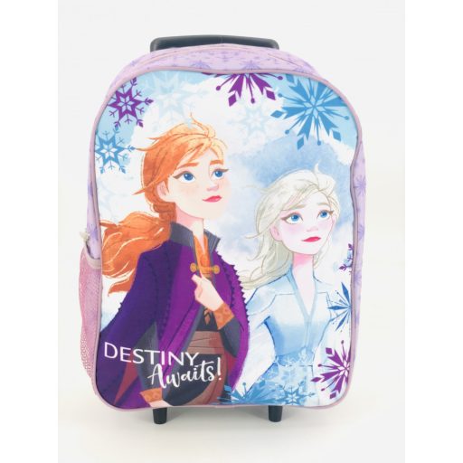Frozen Anna and Elsa kids girls suitcase backpack with wheels