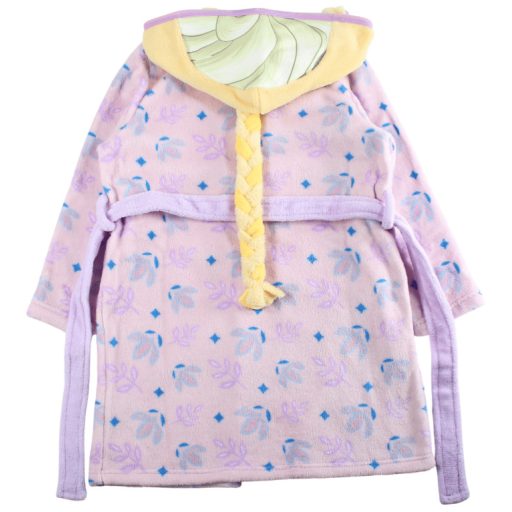 Jégvarázs gyerek korall fürdőköpeny kapucnival 