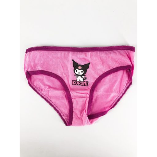 Kuromi gyerek kislány alsóruha 3db/csomag