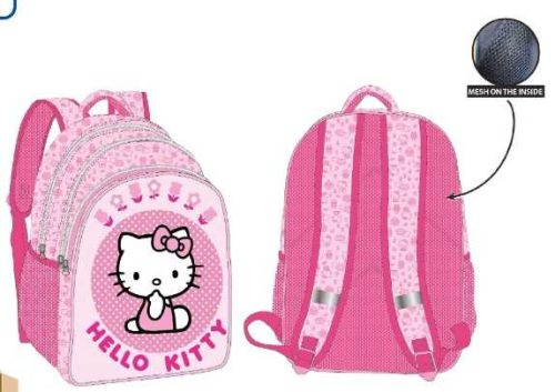 Hello Kitty gyerek iskola hátizsák több rekesszel 