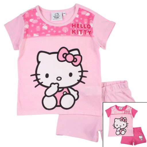 Hello Kitty gyerek kislány nyári együttes