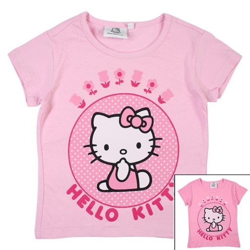 Hello Kitty gyerek kislány rövid ujjú póló 