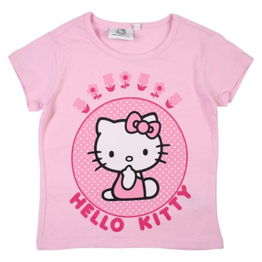 Hello Kitty gyerek kislány rövid ujjú póló 