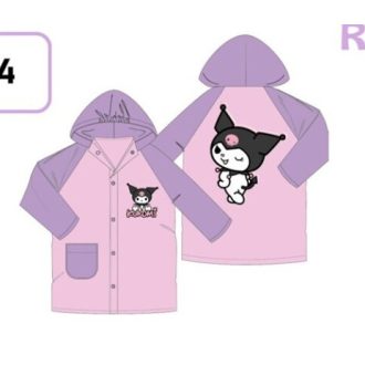 Kuromi gyerek lány esőkabát