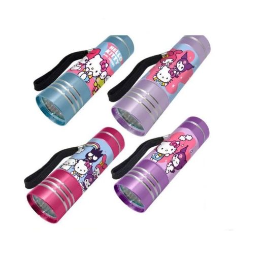 Hello Kitty gyerek alumíniumi LED-es elemlámpa
