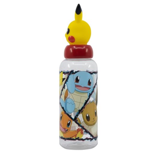 Pokémon gyerek 3D-s figurás műanyag kulacs 560ml