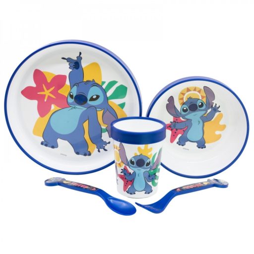  Lilo&Stich 5db-os gyerek prémium étkészlet szett