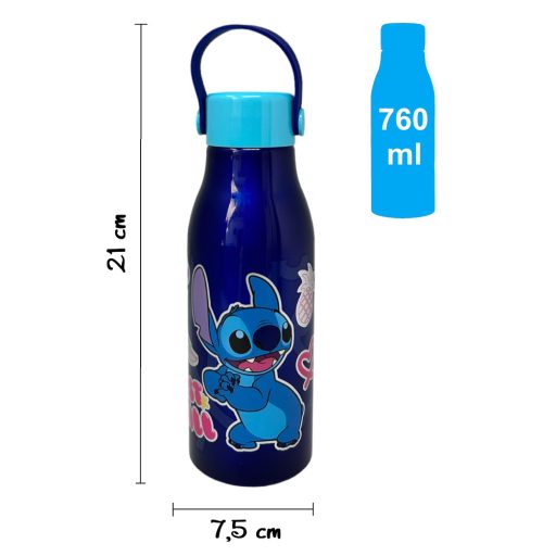 Lilo&Stitch stor kids aluminium bottle with silicone hanger 760ml