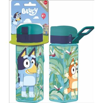 Bluey gyerek biztonsági záras négyzet alakú kulacs 550ml