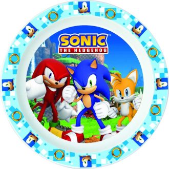 Sonic gyerek lapos tányér