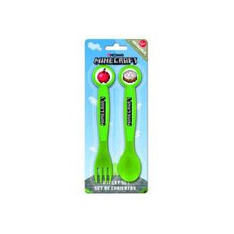 Minecraft stor kids 2pcs pp cutlery set