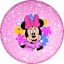 Minnie gyerek műanyag mélytányér
